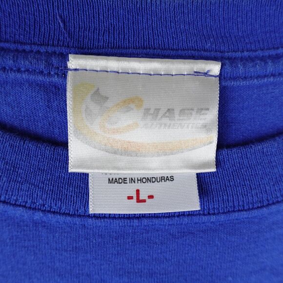 Chase Authentics Shirt Men L Blue Jimmie Johnson NASCAR Tee Hendrick Motorsports - Picture 3 of 9